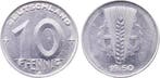 1950e Duitsland 10 Pfennig Ddr 1950 E bfr am Rand leicht..., Verzenden