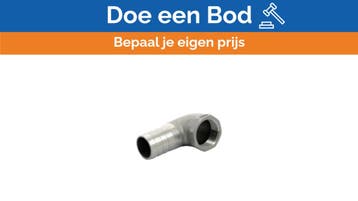 Bieden: Vetus stainless steel 90 degree hose, Watersport en Boten, Ophalen of Verzenden, Nieuw, Kombuis en Sanitair, Zeilboot of Motorboot