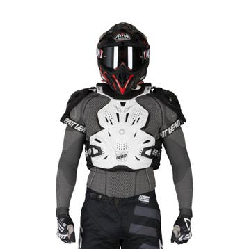 Lichaamsbeschermer Leatt Fusion 3.0 (Wit, Bodyprotectors), Verzenden, Nieuw