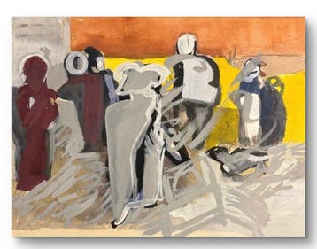 Marcus de Vestele (1941-2024) - Composition Cobra aux