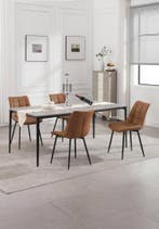 24goodz Eetkamerstoelen Set van 2 - Ergonomisch Ontwerp - Vl, Huis en Inrichting, Stoelen, Verzenden, Nieuw