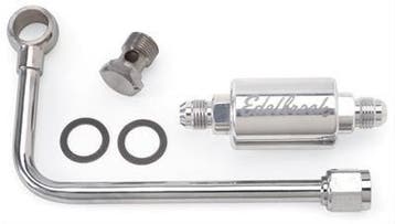 Edelbrock fuel line met filter, Ophalen of Verzenden, Nieuw