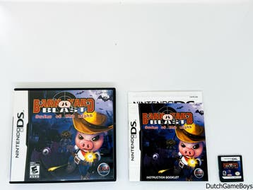 Nintendo DS - Barnyard Blast - Swine Of The Night - USA, Spelcomputers en Games, Verzenden, Gebruikt