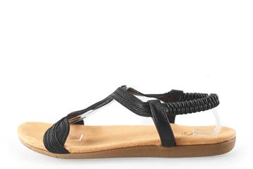 Dolcis Sandalen in maat 42 Zwart, Dolcis, Verzenden, Zwart, Sandalen of Muiltjes
