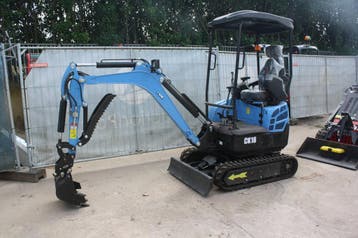 Veiling: Minigraver Crawler CK18 Diesel 14kW 2026 Demo, Ophalen, Graafmachine
