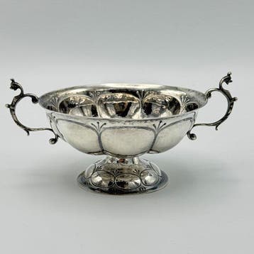 Firma A.T de Haas - Brandewijnkom - .833 zilver - Leeuwarden