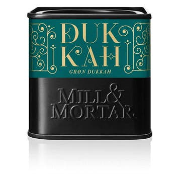 Mill & Mortar Dukkahmix Groen Biologisch 70g, Verzenden, Nieuw