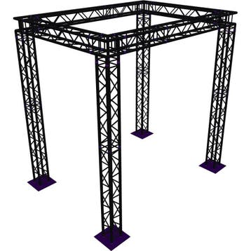 Altura FA34-CAR-4x3x4-BK carré vierkant-truss 4 x 3 x 4, Verzenden, Nieuw