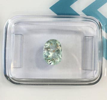 Zonder minimumprijs - 1 pcs Groen, Blauw Paraiba toermalijn, Nieuw