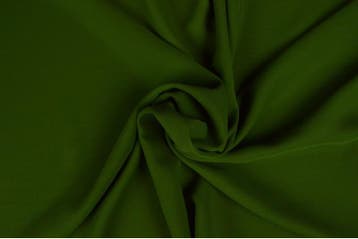 15 meter chiffon stof - Mosgroen, 120 cm of meer, Ophalen of Verzenden, Polyester, Groen