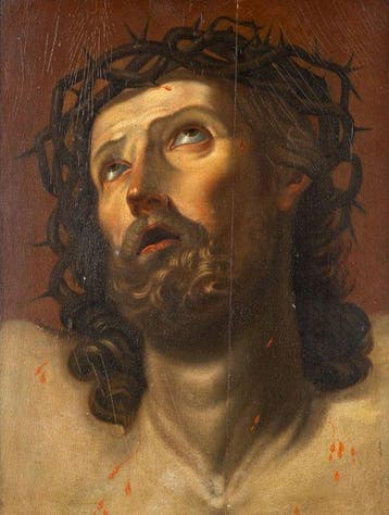 Guido Reni (1575–1642), Navolger van - Christus mit der