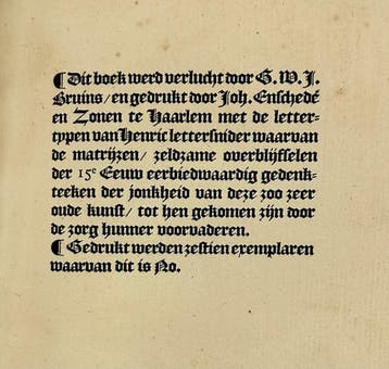 P.C. Boutens - Beatrijs - Onbekende bibliofiele 6e druk