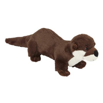 Ravensden otter knuffel - pluche - bruin - 23 cm, Verzenden, Nieuw