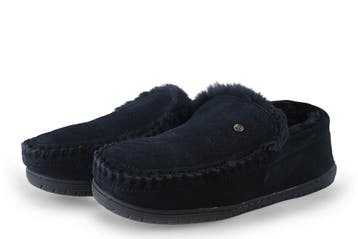 Warmbat Pantoffels in maat 46 Blauw, Warmbat, Pantoffels of Sloffen, Gedragen, Verzenden