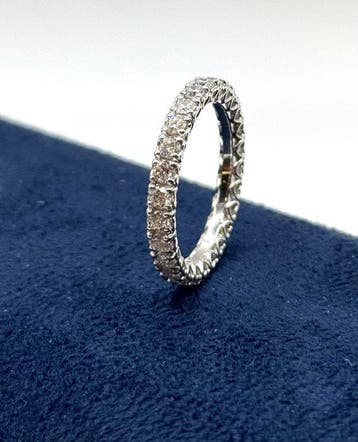 Verlovingsring - 18 karaat Witgoud - 1.50ct. tw. Diamant