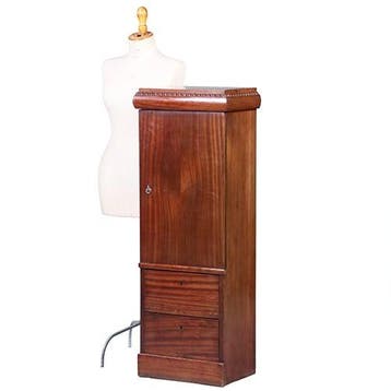 Art deco Zuilvormige kast of kastvormige zuil met 1 deur en, Antiek en Kunst, Ophalen of Verzenden
