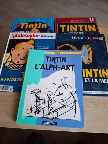 Tintin - 5 Albums - 5 Album - Eerste druk - 1986/2017, Nieuw