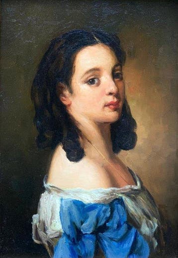 Hermann Winterhalter (1808-1891), After - Portrait of a