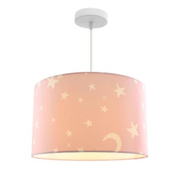 Roze sterren hanglamp Stars, kinderkamer, Ophalen of Verzenden, Nieuw