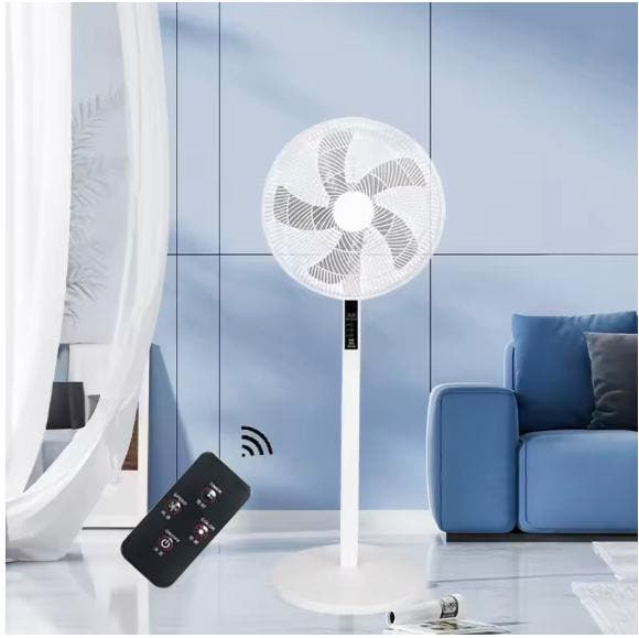 Staande Ventilator 40 cm met Afstandsbediening Timer, Witgoed en Apparatuur, Ventilatoren, Nieuw, Verzenden