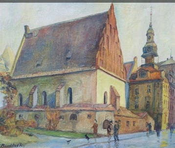 Zdenek Budinský (1921-1993) - Synagoge Praag