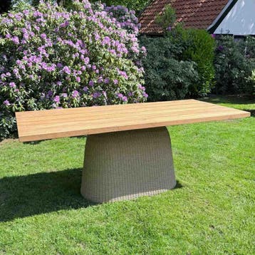 Rechthoekige tuintafel Ubud -  240x100 cm, Ophalen of Verzenden, Nieuw