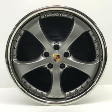 Porsche Cayenne 22inch Techart Formule II Mercury (NIEUW), Ophalen, Nieuw, Overige maten, Velg(en)