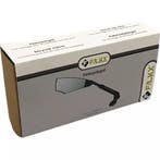 Falkx Verstelbare fietsspiegel links - acryl glas 11x5 cm..., Fietsen en Brommers, Fietsonderdelen, Ophalen of Verzenden, Nieuw