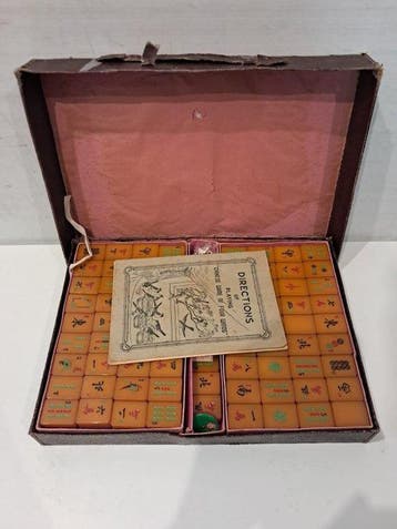 Bordspel - Chinese Game Of Four Winds - Bakeliet