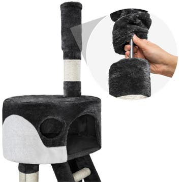 Krabpaal Hansi 260cm - zwart / wit, Dieren en Toebehoren, Verzenden, Nieuw