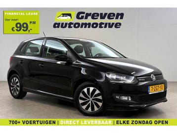 Volkswagen Polo 1.4 TDI BlueMotion | Airco | Cruise |, Stof, Euro 6, Zwart, Nieuw