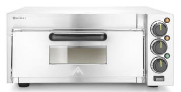 Hendi Compacte pizzaoven | RVS | 1 kamer | 230V | 2000W, Verzenden, Nieuw in verpakking