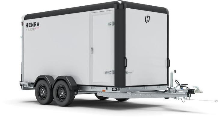 Henra - Gesloten bakwagen - 465 x 183 x 220 - 3500 kg, Auto diversen, Aanhangers en Bagagewagens, Ophalen