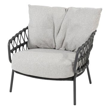 4 Seasons Outdoor Calpi lounge stoel incl. 2 kussens -, Nieuw