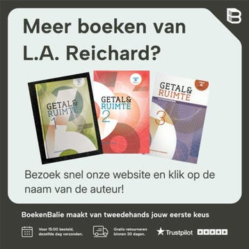 Getal & Ruimte 11e ed uitwerkingen vwo A/C deel 1, Boeken, Verzenden, Gelezen, L.A. Reichard