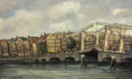 Hendrik Cornelis Kranenburg (1917-1997) - Magere brug over, Antiek en Kunst, Kunst | Schilderijen | Klassiek