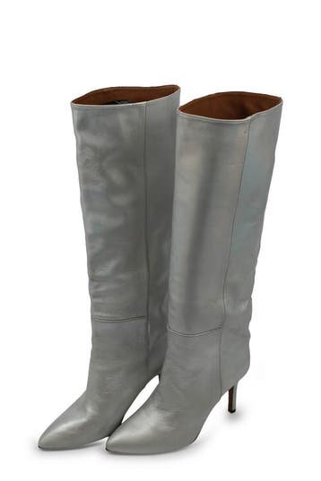 Toral Laarzen in maat 38 Grijs, Kleding | Dames, Schoenen, Hoge laarzen, Verzenden, Zo goed als nieuw, Toral