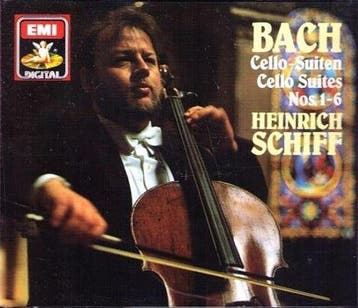 cd - J.S. Bach - Heinrich Schiff â Cello-Suiten - Cello., Verzenden, Zo goed als nieuw