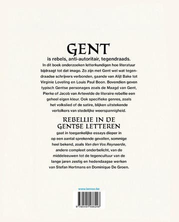 Rebellie in de Gentse letteren 9789401486248, Verzenden, Zo goed als nieuw