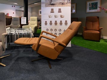 Sta op stoel Carrera in vol leder met Showroomkorting!, Moderne sta op stoel, Minder dan 75 cm, Nieuw, Ophalen of Verzenden