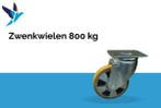 Zwenkwiel - 800 KG, Doe-het-zelf en Verbouw, Zwenkwielen, Verzenden, Nieuw