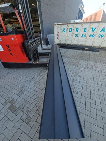 Potdekselplaat, Stalen Rabat, potdeksel, damwand, Goedkoop, Doe-het-zelf en Verbouw, Platen en Panelen, Verzenden, Nieuw
