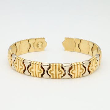 Armband - 18 karaat Geel goud, Witgoud, Nieuw
