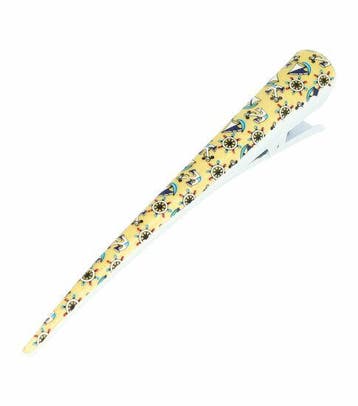 Haarspeld Duckklem 13cm – Basic – Maritiemprint – Metaal –, Nieuw