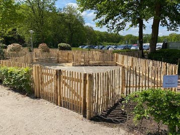 Houten tuinpoort kastanje tuinpoort schapenhek hekwerk hout, 100 tot 150 cm, 100 tot 150 cm, Nieuw, Ophalen of Verzenden