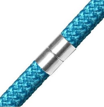 DQ Metaal Magneet Sluiting 20x7mm Ø4mm Antiek Zilver (Nik.., Ophalen of Verzenden, Nieuw, Draad