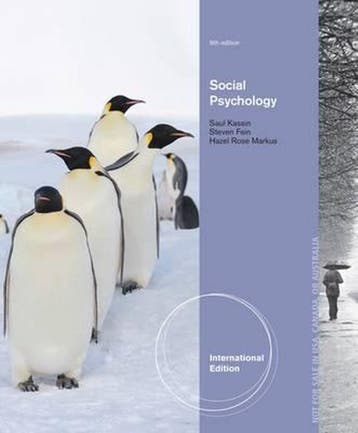Social Psychology, International Edition - Saul M. Kassin, Verzenden, Zo goed als nieuw, Saul M. Kassin