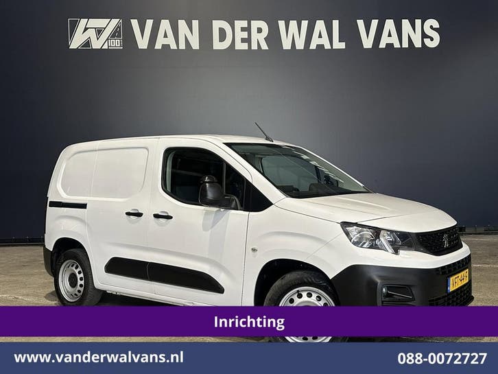 Peugeot Partner L1 H1 | Lease vanaf 210,- p/mnd, Auto's, Peugeot, Dealer onderhouden, Te koop, Handgeschakeld, Diesel, Wit, Partner
