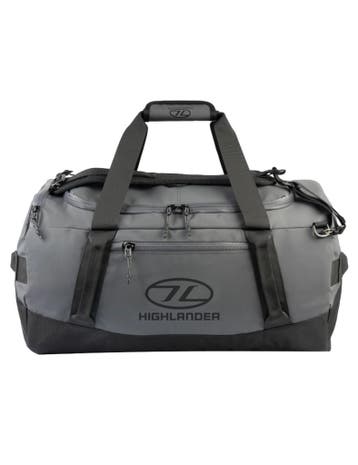 Highlander weekendtas Hauler Duffel - 65 liter - Donker G..., Verzenden, Nieuw, Grijs
