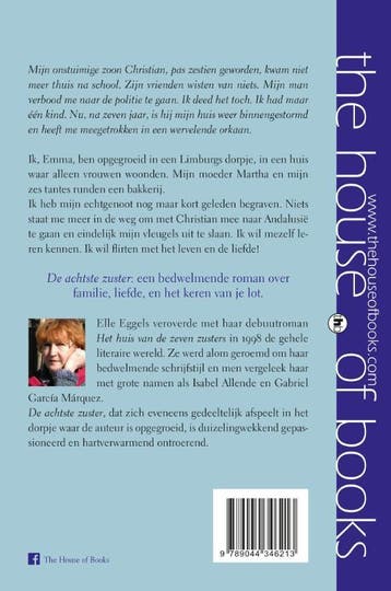 De achtste zuster 9789044346213 Elle Eggels, Boeken, Verzenden, Zo goed als nieuw, Elle Eggels